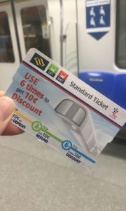 Standard Singapore Ticket